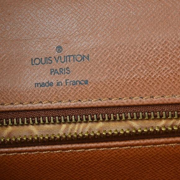 LOUIS VUITTON MONOGRAM POCHETTE DAM GM CLUTCH HANDBAG - Picture 14 of 15